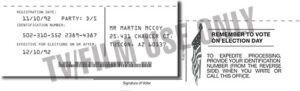 Voter ID Card