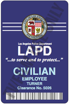 Police ID - Los Angeles - Civilian