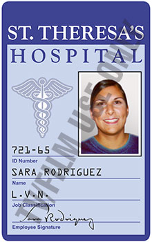 Hospital Staff ID - St. Theresa's