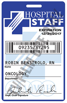 Hospital Staff ID - 01