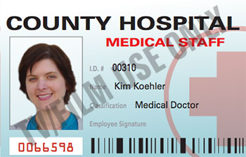 Hospital Staff ID - 03