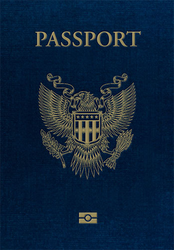 Passport Cover - USA Style Generic