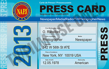 Press Pass - NAPJ