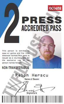 Press Pass - Accredited