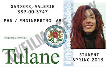 Student ID - Tulane University