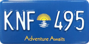License Plate - Generic - Adventure Awaits