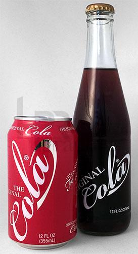 Soda - Cola Bottle or Can - 1980s