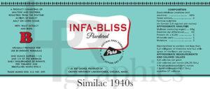 Infa-Bliss Powdered Baby Formula - 1940s