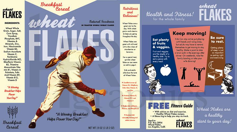 Cereal - Wheat Flakes - 1960s - 02