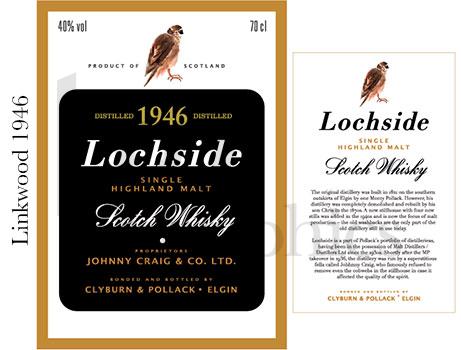 Liquor - Lochside Scotch - 1946