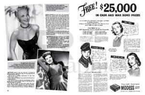 Magazine - Movie Life Interior - 1943