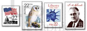 US Stamps - ND - 1980s