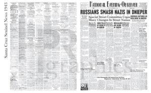 Newspaper - National Evening Observer - 1943