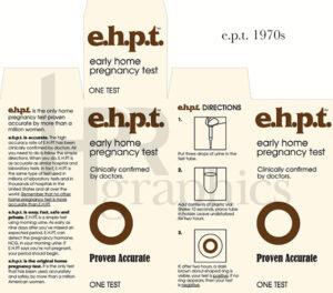 EHPT Pregnancy Test - 1970s