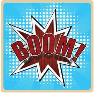 Boom Sticker