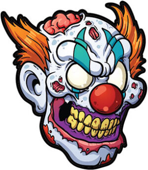 Clown Sticker