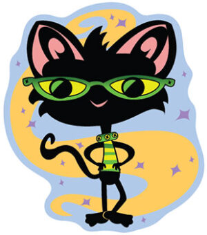 Cool Cat Sticker