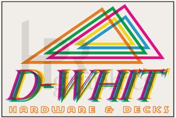 D-Whit Hardware and Decks Sticker