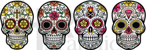 Day of the Dead Stickers