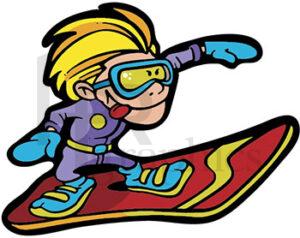Snowboard Sticker