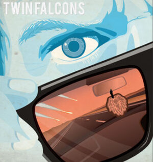 Twin Falcons Sticker