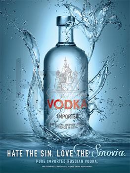 Ad - Sinovia Vodka