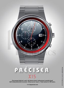 Ad - Preciser Watch