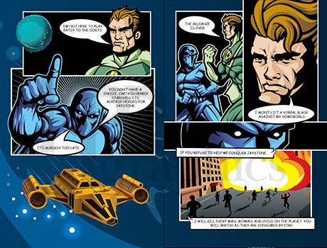 Comic - Oort Sentry - Interior 2