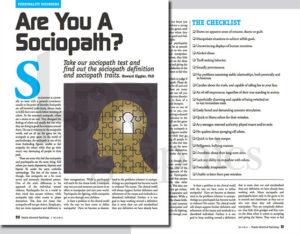 Interior - Psychology - Sociopath