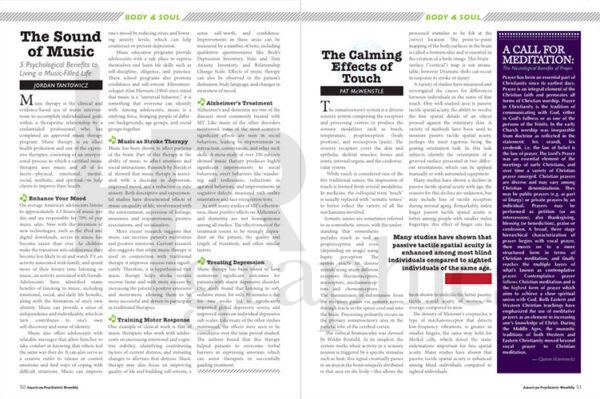 Interior - Psychology - Body & Soul