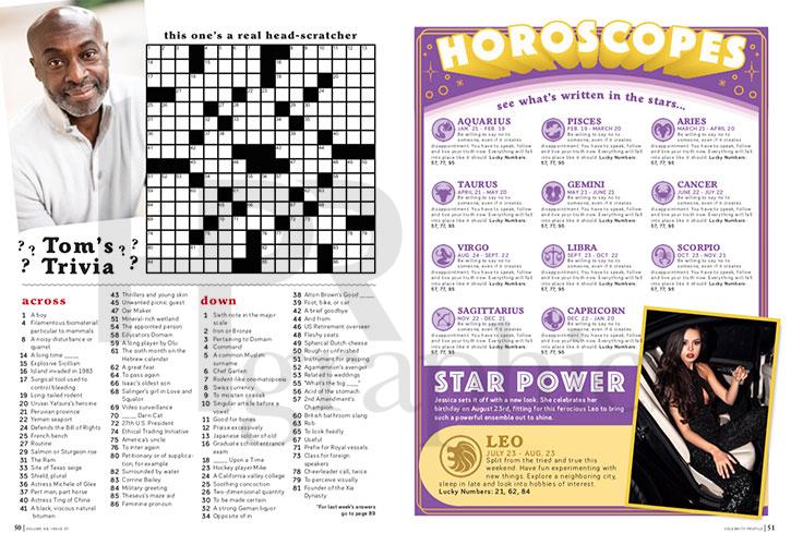 Interior - Puzzle, Horoscope