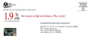 1st Monument Junk Mail