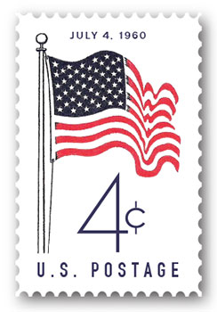 Postal - US Stamp - 1960