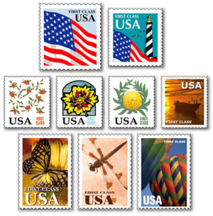 US Postage Stamps - Generic 01