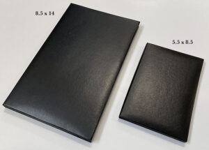 Leatherette Menu Holder - 2 Panel - 01