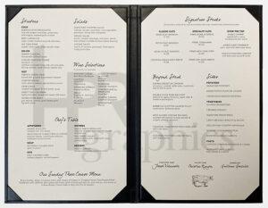 Steakhouse - Menu Insert