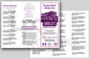 Greek - Takeout Menu