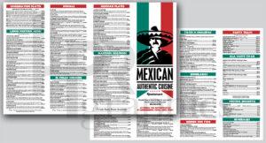 Mexican - Takeout Menu