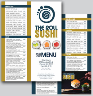 Sushi - Takeout Menu