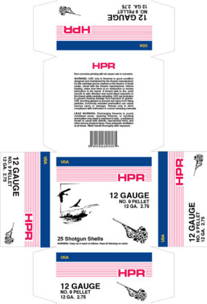 Ammo Box - HPR - 12 Gauge Shotgun Shells