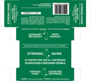 Ammo Box - Striking Hawk - 9mm