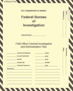 FBI File Folder - 01