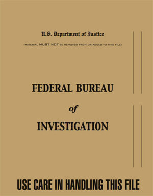 FBI File Folder - 1970s