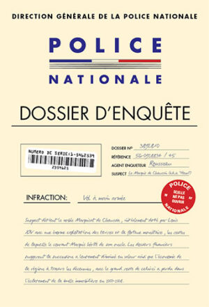 Police File Folder - French