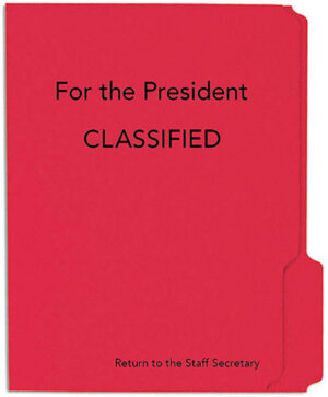 Presidential File Folder - Classified 02