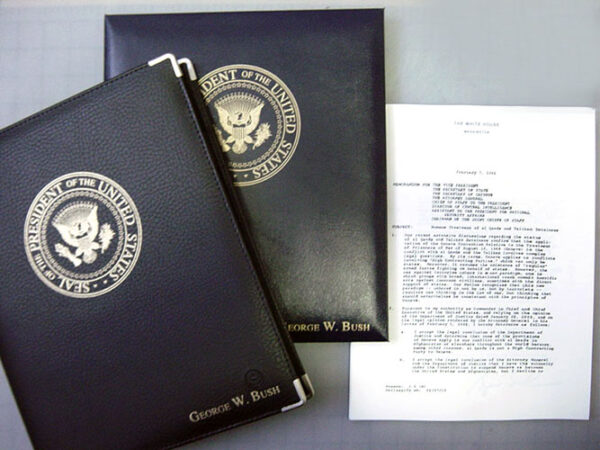 Presidential File Folder - George W. Bush