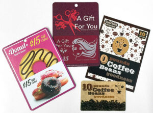 Gift Cards With Hangers