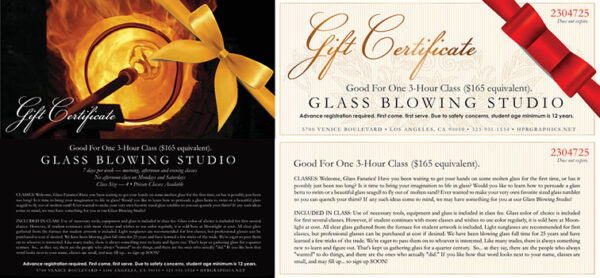 Gift Certificate