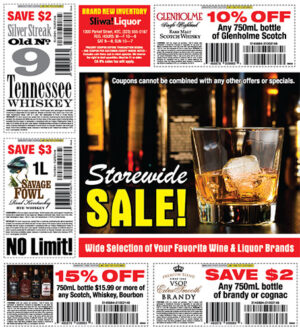 Coupons - Liquor Store Circular