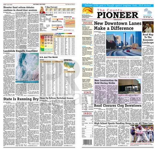 Front Cover - County Pioneer